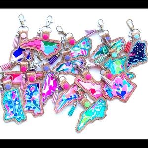 Lilly state key chain